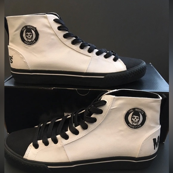 Iron Fist White Misfits High-Tops - Picture 5 of 10